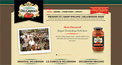 Desktop Screenshot of delgrossofoods.com